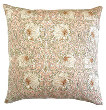 Indlæs billede til gallerivisning William Morris pudebetræk Small Pimpernel blush
