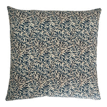 Indlæs billede til gallerivisning William Morris pudebetræk Willow Boughs blå
