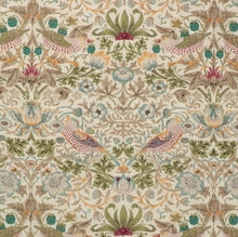Indlæs billede til gallerivisning William Morris pudebetræk Strawberry Thief Old Gold
