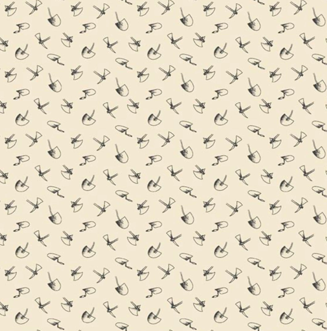 Marcus Fabrics stof Digging Tools