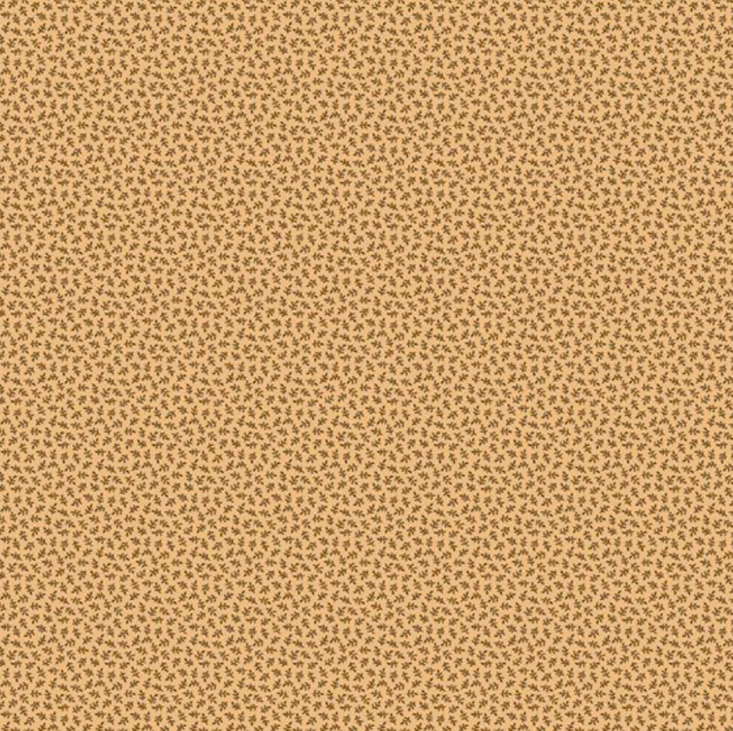 Marcus Fabrics stof Leaf Toss beige